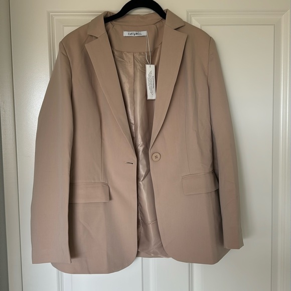 Cicy Bell Damen - Blazer , Vorne Offen, Langärmeli Produktbild-Vorschau 4